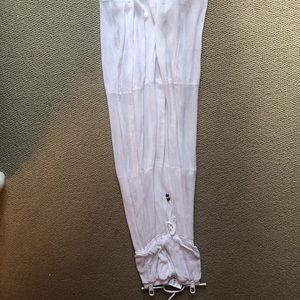 White strappless maxi dress